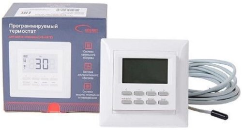 Терморегулятор электронный SpyHeat NLC-527H для рамок Valena 3.6кВт 16А белый фото Терморегулятор электронный SpyHeat NLC-527H для рамок Valena 3.6кВт 16А белый картинка